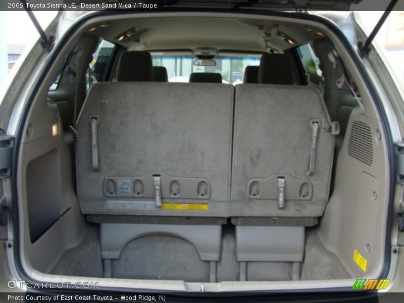 Desert Sand Mica / Taupe 2009 Toyota Sienna LE