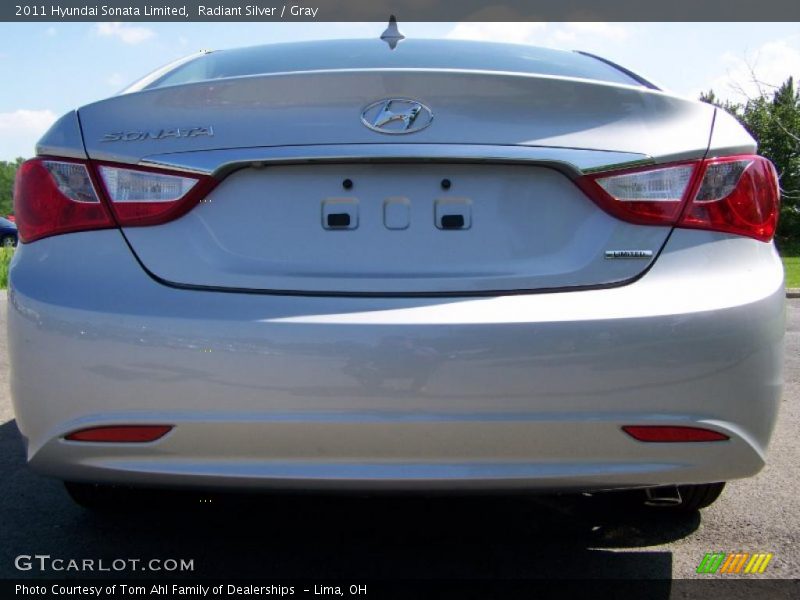 Radiant Silver / Gray 2011 Hyundai Sonata Limited
