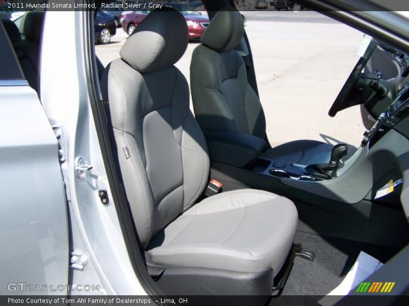 Radiant Silver / Gray 2011 Hyundai Sonata Limited
