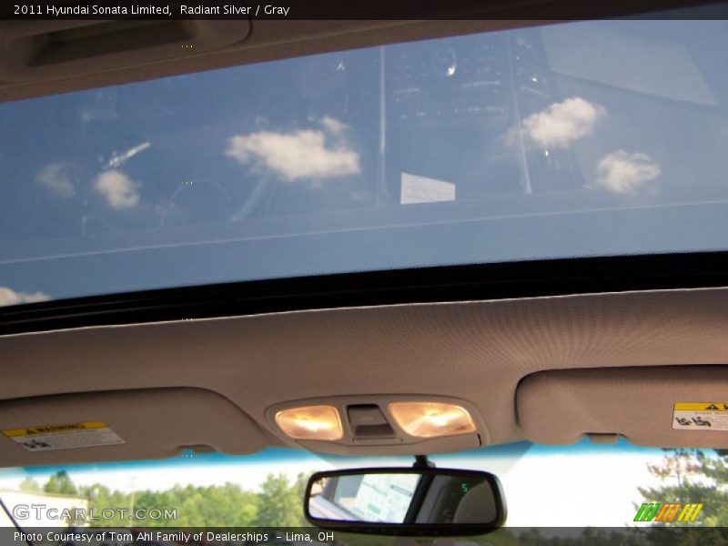 Radiant Silver / Gray 2011 Hyundai Sonata Limited