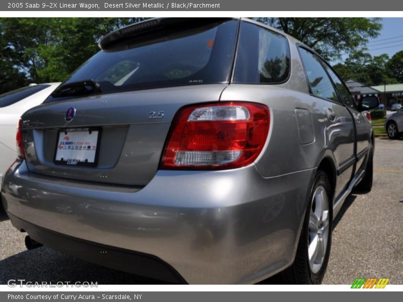 Desert Silver Metallic / Black/Parchment 2005 Saab 9-2X Linear Wagon