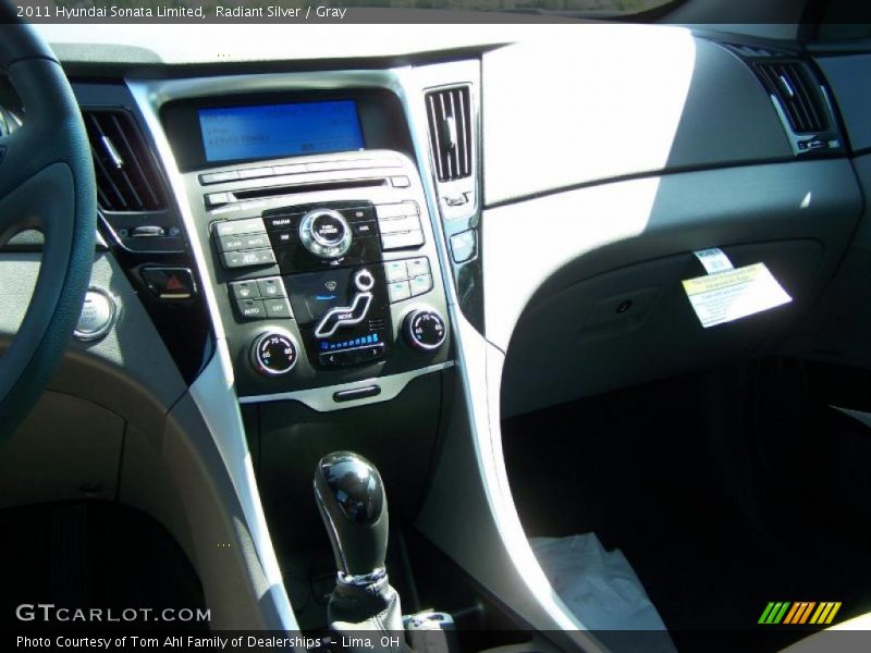 Radiant Silver / Gray 2011 Hyundai Sonata Limited