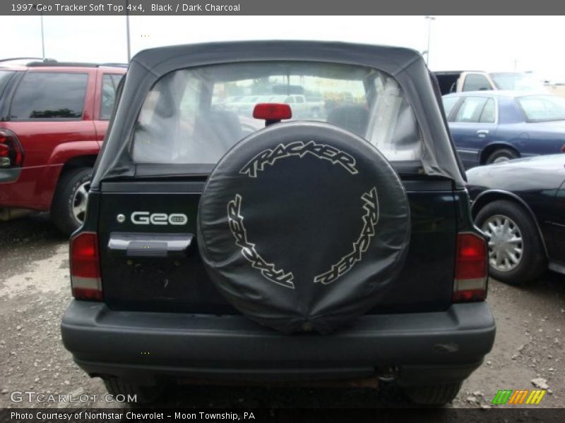 Black / Dark Charcoal 1997 Geo Tracker Soft Top 4x4