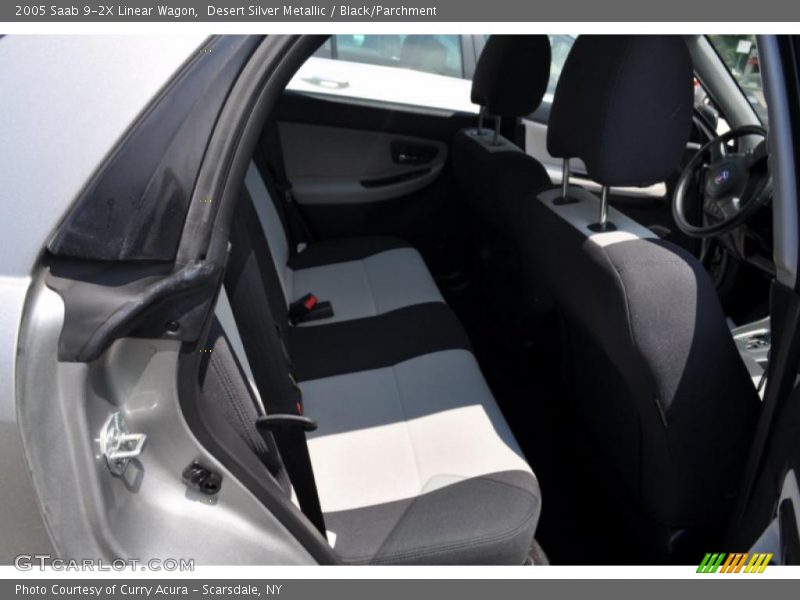 Desert Silver Metallic / Black/Parchment 2005 Saab 9-2X Linear Wagon