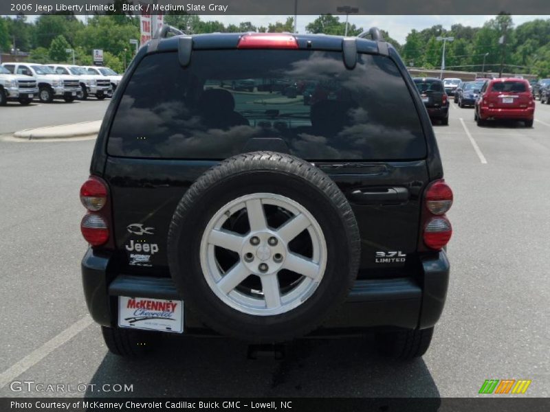 Black / Medium Slate Gray 2006 Jeep Liberty Limited