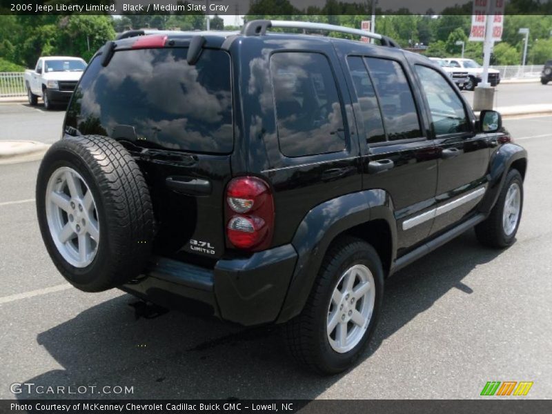 Black / Medium Slate Gray 2006 Jeep Liberty Limited