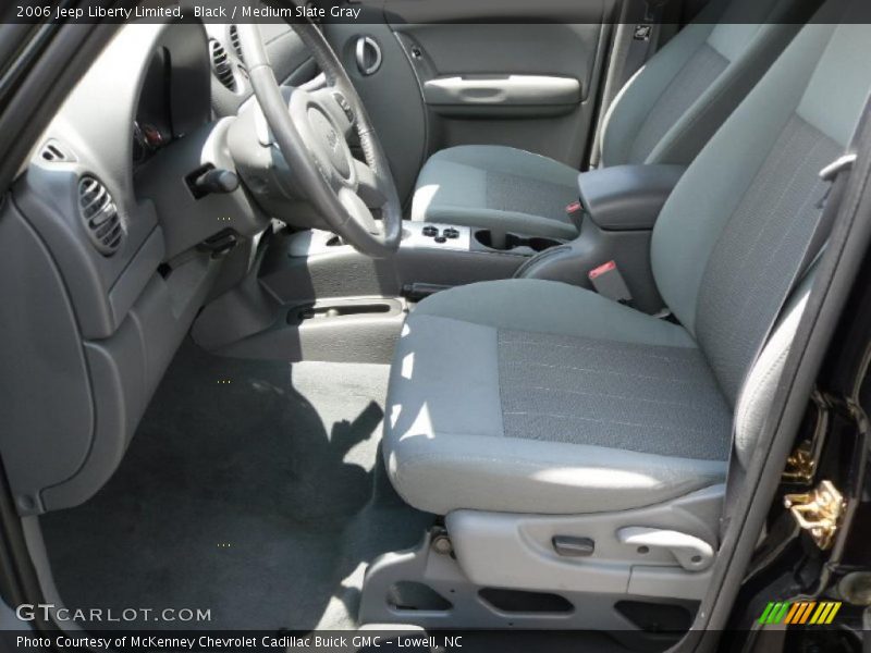 Black / Medium Slate Gray 2006 Jeep Liberty Limited