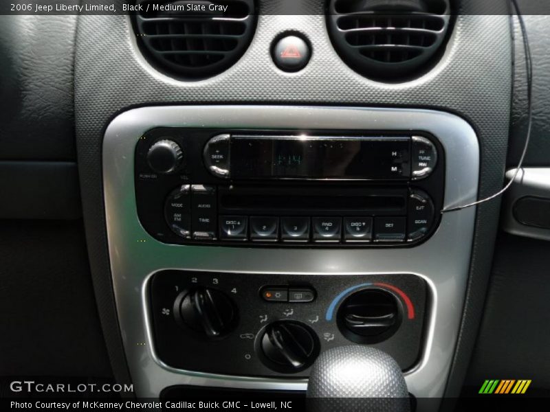 Black / Medium Slate Gray 2006 Jeep Liberty Limited