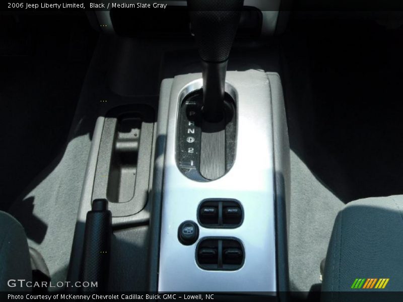 Black / Medium Slate Gray 2006 Jeep Liberty Limited