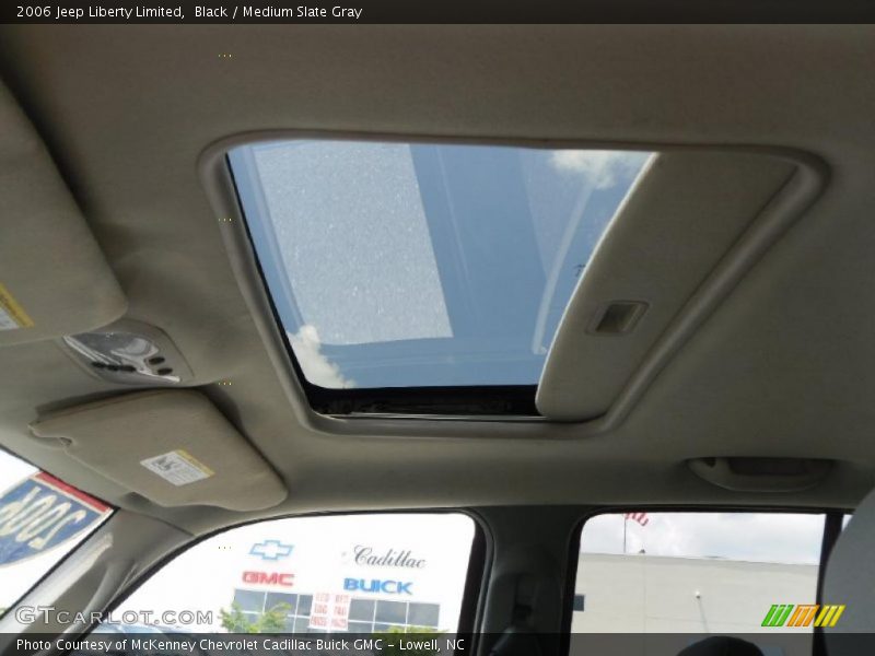 Black / Medium Slate Gray 2006 Jeep Liberty Limited