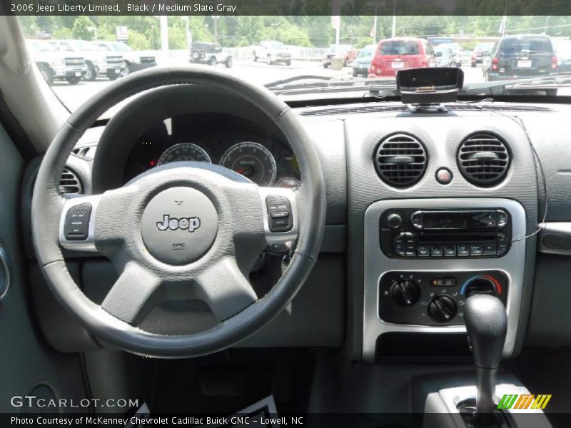 Black / Medium Slate Gray 2006 Jeep Liberty Limited