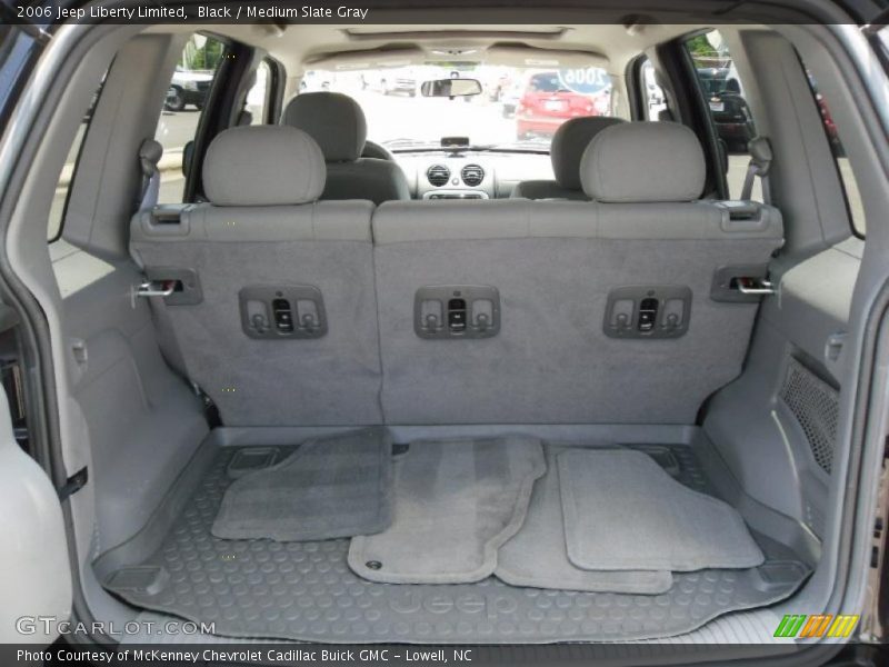 Black / Medium Slate Gray 2006 Jeep Liberty Limited