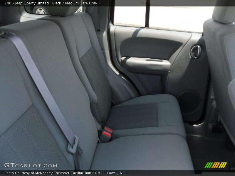 Black / Medium Slate Gray 2006 Jeep Liberty Limited