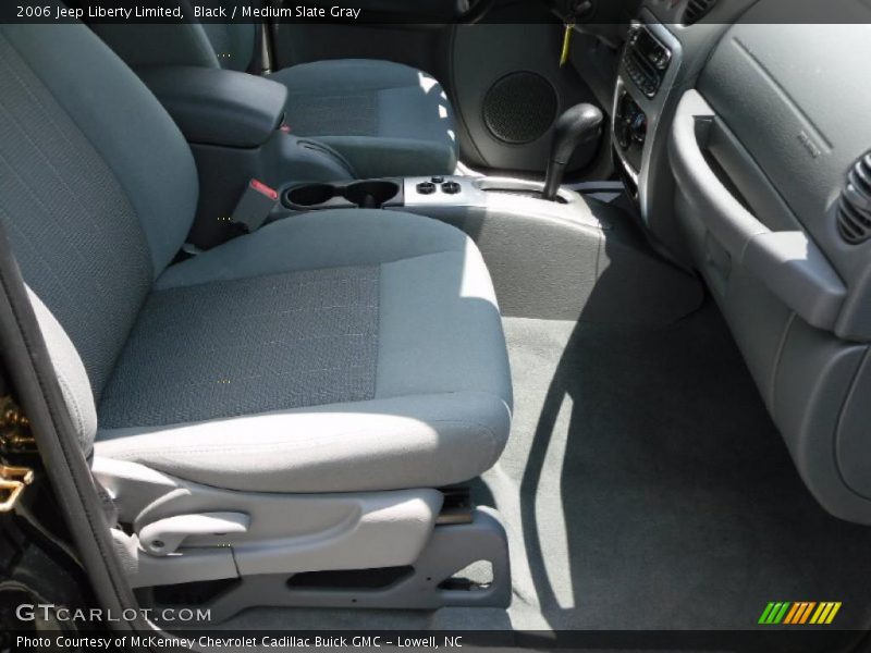 Black / Medium Slate Gray 2006 Jeep Liberty Limited