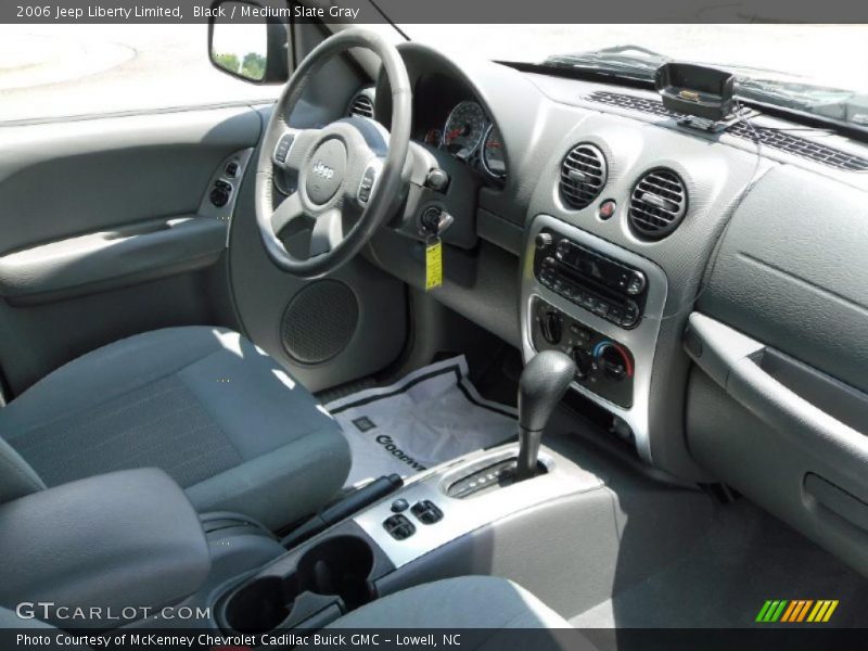 Black / Medium Slate Gray 2006 Jeep Liberty Limited