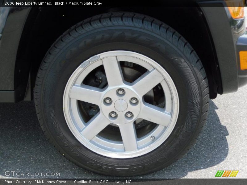 Black / Medium Slate Gray 2006 Jeep Liberty Limited