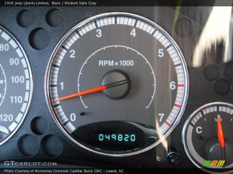 Black / Medium Slate Gray 2006 Jeep Liberty Limited