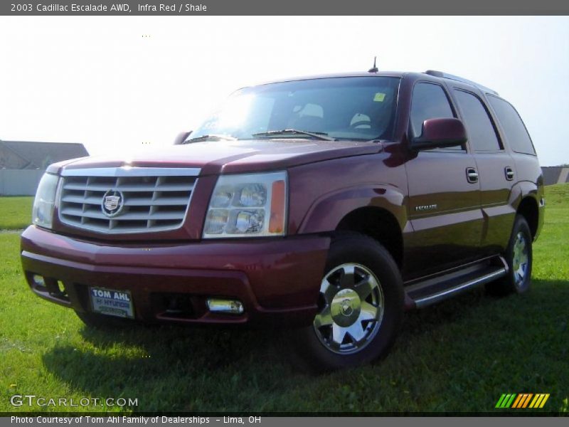 Infra Red / Shale 2003 Cadillac Escalade AWD