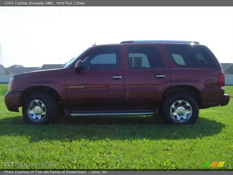 Infra Red / Shale 2003 Cadillac Escalade AWD