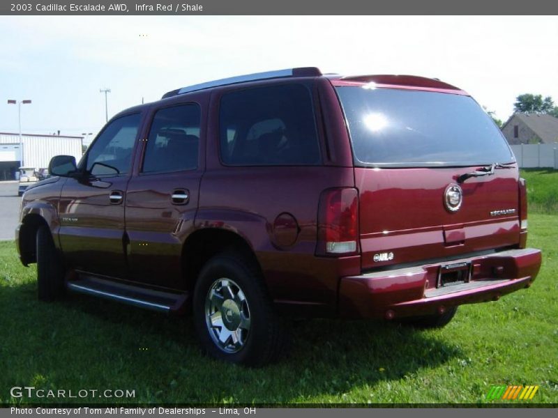 Infra Red / Shale 2003 Cadillac Escalade AWD