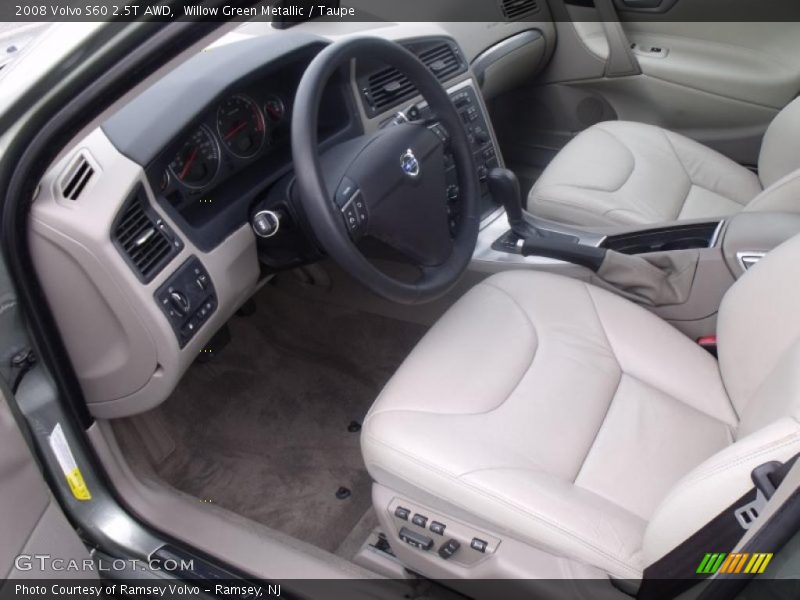 Willow Green Metallic / Taupe 2008 Volvo S60 2.5T AWD