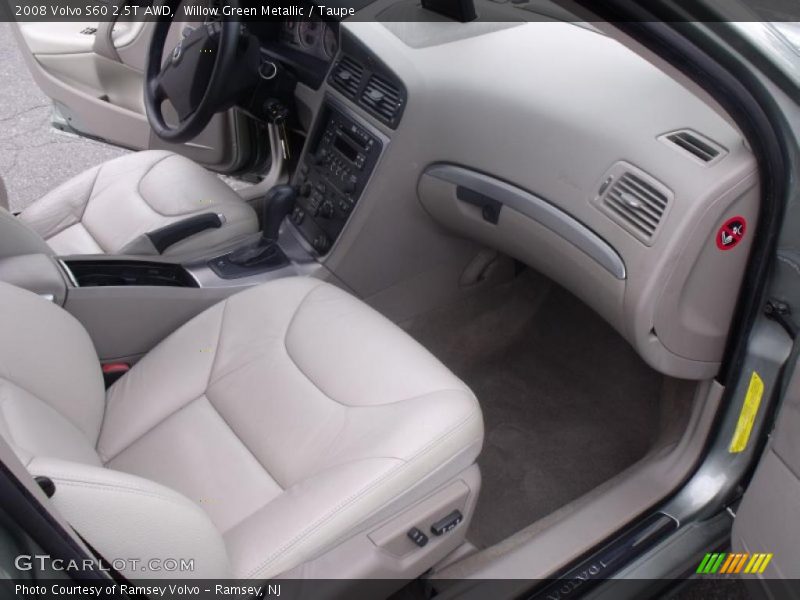 Willow Green Metallic / Taupe 2008 Volvo S60 2.5T AWD
