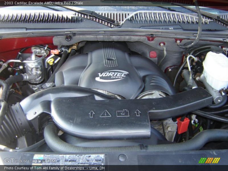 Infra Red / Shale 2003 Cadillac Escalade AWD