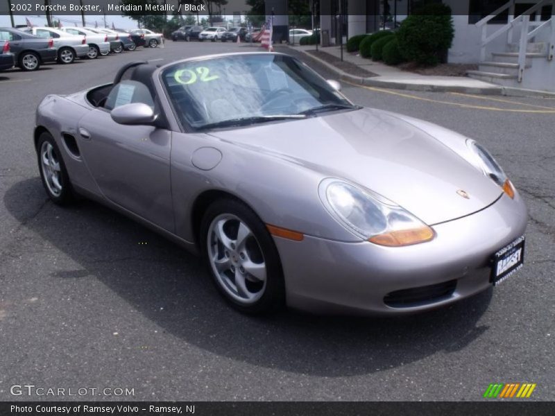 Meridian Metallic / Black 2002 Porsche Boxster
