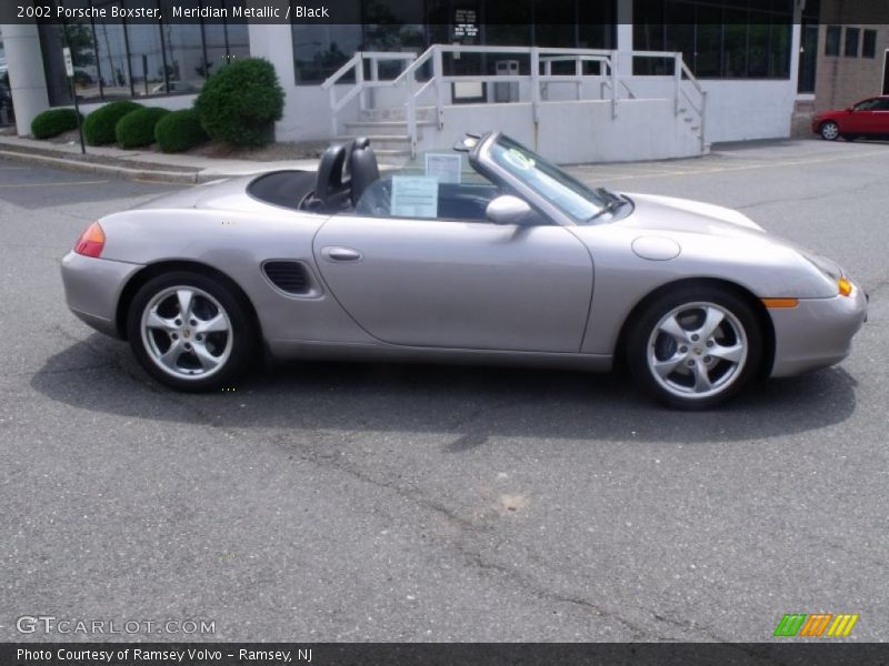 Meridian Metallic / Black 2002 Porsche Boxster