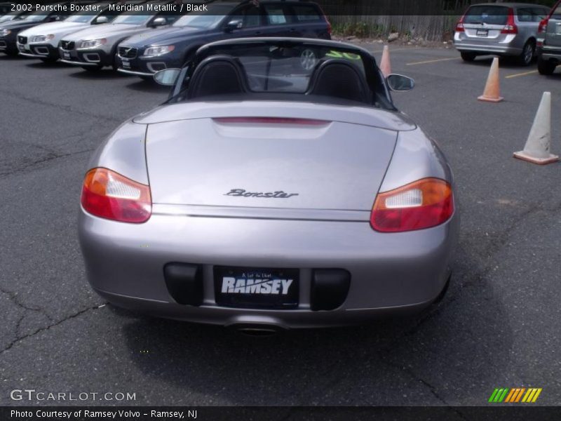 Meridian Metallic / Black 2002 Porsche Boxster