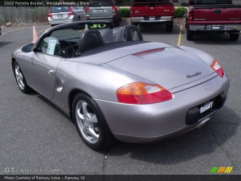 Meridian Metallic / Black 2002 Porsche Boxster