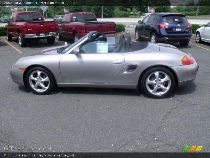 Meridian Metallic / Black 2002 Porsche Boxster
