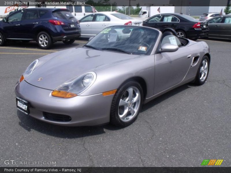 Meridian Metallic / Black 2002 Porsche Boxster