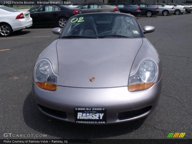 Meridian Metallic / Black 2002 Porsche Boxster