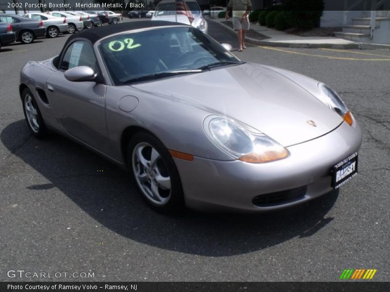 Meridian Metallic / Black 2002 Porsche Boxster