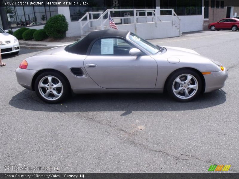 Meridian Metallic / Black 2002 Porsche Boxster