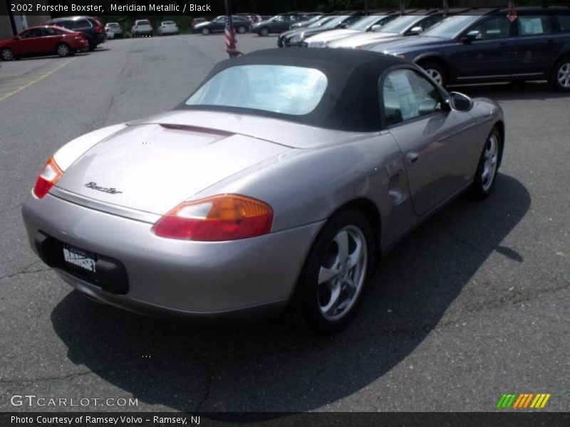 Meridian Metallic / Black 2002 Porsche Boxster