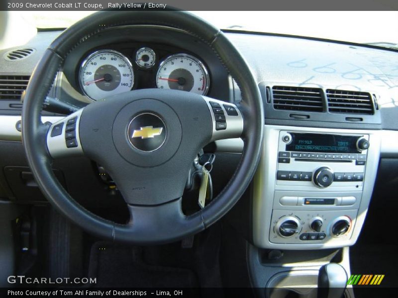 Rally Yellow / Ebony 2009 Chevrolet Cobalt LT Coupe