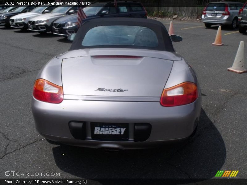 Meridian Metallic / Black 2002 Porsche Boxster