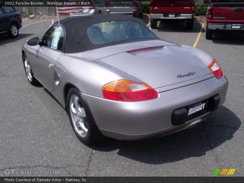 Meridian Metallic / Black 2002 Porsche Boxster