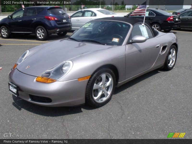 Meridian Metallic / Black 2002 Porsche Boxster
