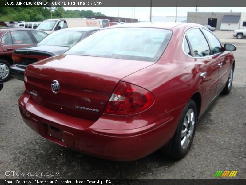 Cardinal Red Metallic / Gray 2005 Buick LaCrosse CX