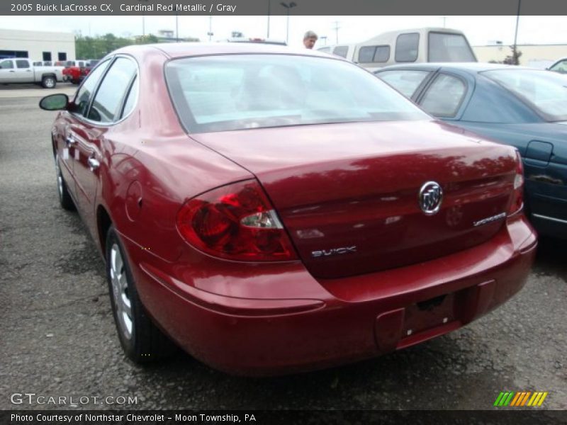 Cardinal Red Metallic / Gray 2005 Buick LaCrosse CX