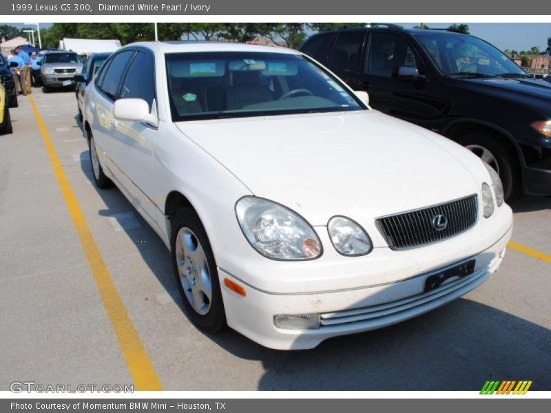 Diamond White Pearl / Ivory 1999 Lexus GS 300