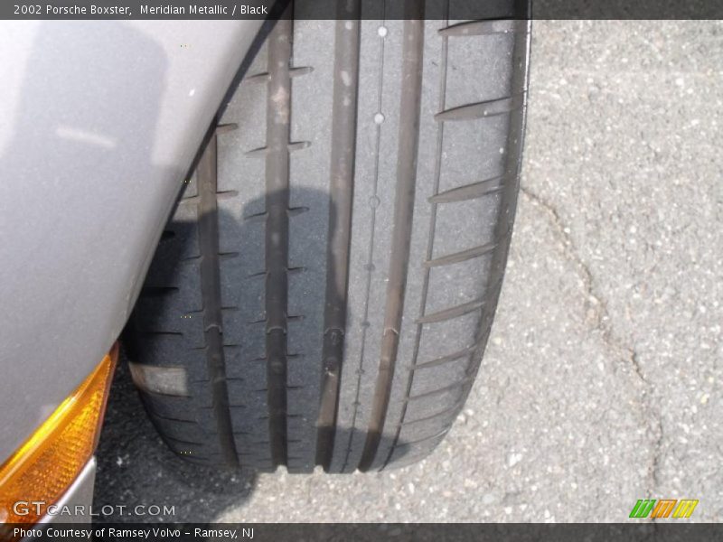 Meridian Metallic / Black 2002 Porsche Boxster
