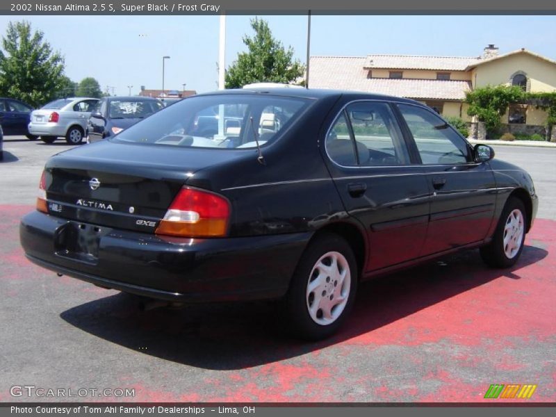 Super Black / Frost Gray 2002 Nissan Altima 2.5 S