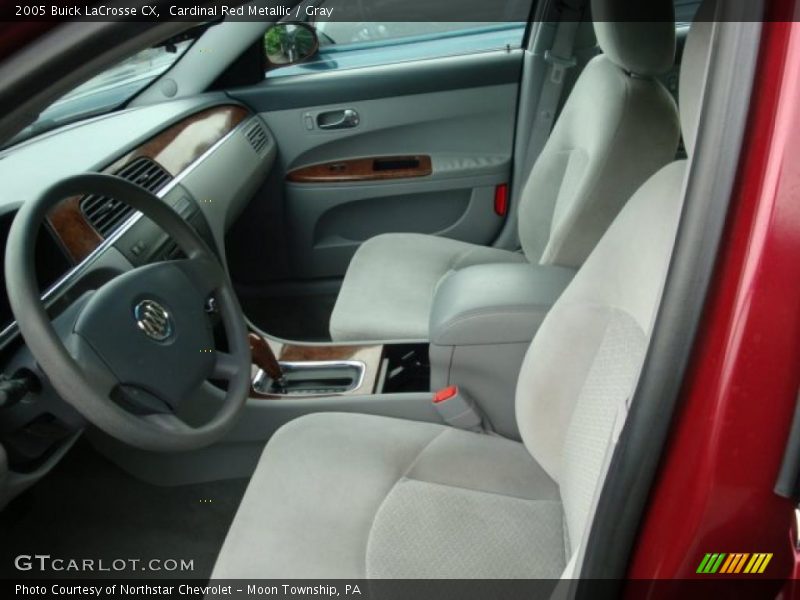 Cardinal Red Metallic / Gray 2005 Buick LaCrosse CX
