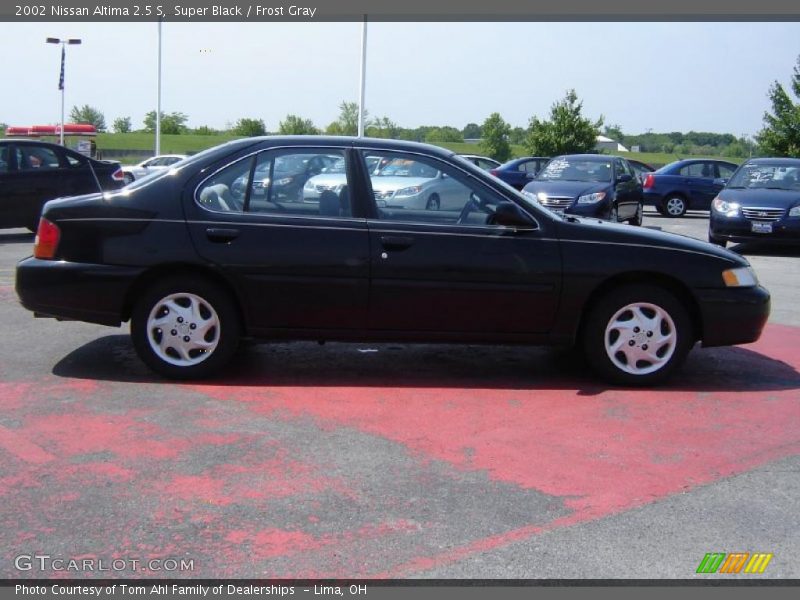 Super Black / Frost Gray 2002 Nissan Altima 2.5 S