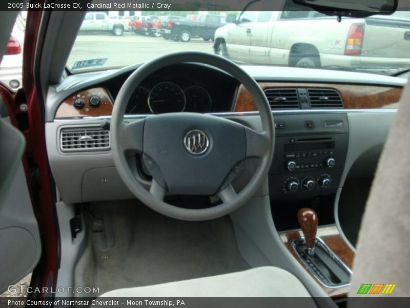 Cardinal Red Metallic / Gray 2005 Buick LaCrosse CX