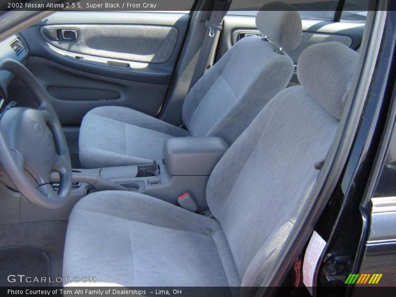 Super Black / Frost Gray 2002 Nissan Altima 2.5 S